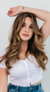 Bring A Friend Makeup Lessons - Ottawa Group Cosmetic Workshops Defined beauty makeup with voluminous waves, a perfect look to master in Ottawa Group Cosmetic Workshops by Waring Makeup.